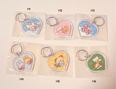 [GO83] Gowoongrim 'Original Art' Keyring (options) - Gowoongrim_GO83 - H1_korean_sticker_stationery