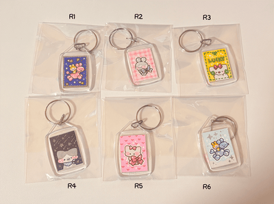 [GO83] Gowoongrim 'Original Art' Keyring (options) - Gowoongrim_GO83 - H1_korean_sticker_stationery
