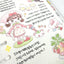 [GO84] NEW Gowoongrim 'Clean up!' Sticker Pack (Pack/Singles) - Gowoongrim_GO84S2 - Strawbery Scented Bath_korean_sticker_stationery