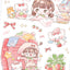 [GO84] NEW Gowoongrim 'Clean up!' Sticker Pack (Pack/Singles) - Gowoongrim_GO84S2 - Strawbery Scented Bath_korean_sticker_stationery