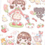 [GO84] NEW Gowoongrim 'Clean up!' Sticker Pack (Pack/Singles) - Gowoongrim_GO84S2 - Strawbery Scented Bath_korean_sticker_stationery