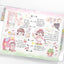 [GO84] NEW Gowoongrim 'Clean up!' Sticker Pack (Pack/Singles) - Gowoongrim_GO84S2 - Strawbery Scented Bath_korean_sticker_stationery
