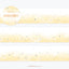 [GO85] NEW Gowoongrim 'Soft Blend' Silver Foil Masking Tapes (options) - Gowoongrim_GO85S2 - Flower Scent (Yellow)_korean_sticker_stationery