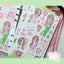 [GP01] NEW Ghost Peach 'Spring Spring Friends' Sticker Sheet - Ghost Peach__korean_sticker_stationery
