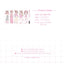 [GP02] NEW Ghost Peach 'Pink Spring Spring Lookbook' Sticker Sheet - Ghost Peach__korean_sticker_stationery