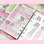 [GP02] NEW Ghost Peach 'Pink Spring Spring Lookbook' Sticker Sheet - Ghost Peach__korean_sticker_stationery