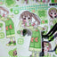 [GP05] NEW Ghost Peach 'Clover Friends' Sticker Sheet - Ghost Peach__korean_sticker_stationery