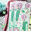[GP07] NEW Ghost Peach 'Lovely Clover' Sticker Sheet - Ghost Peach__korean_sticker_stationery