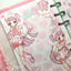 [GP12] NEW RESTOCK Ghost Peach 'Pink Bear Angel' Sticker Sheet - Ghost Peach__korean_sticker_stationery