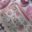 [GP15] NEW RESTOCK Ghost Peach 'Pink Cream Lookbook' Sticker Sheet - Ghost Peach__korean_sticker_stationery