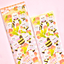 [GR02] im9roomi Honey Bee Bunny Sticker Sheet - im9roomi__korean_sticker_stationery