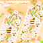 [GR02] im9roomi Honey Bee Bunny Sticker Sheet - im9roomi__korean_sticker_stationery