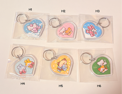 [GO83] NEW Gowoongrim 'Original Art' Keyring (options)