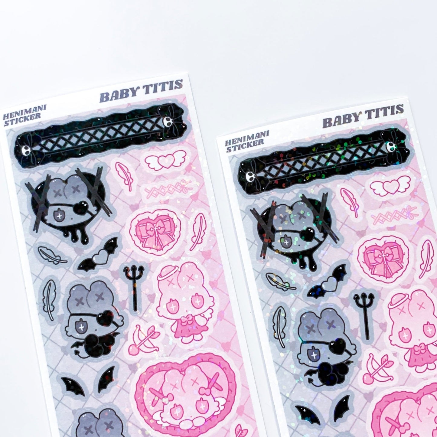 [HM06] NEW Henimani 'TITIS' Sticker Sheets (options) - Henimani_HM06S1 - Baby Titis_korean_sticker_stationery