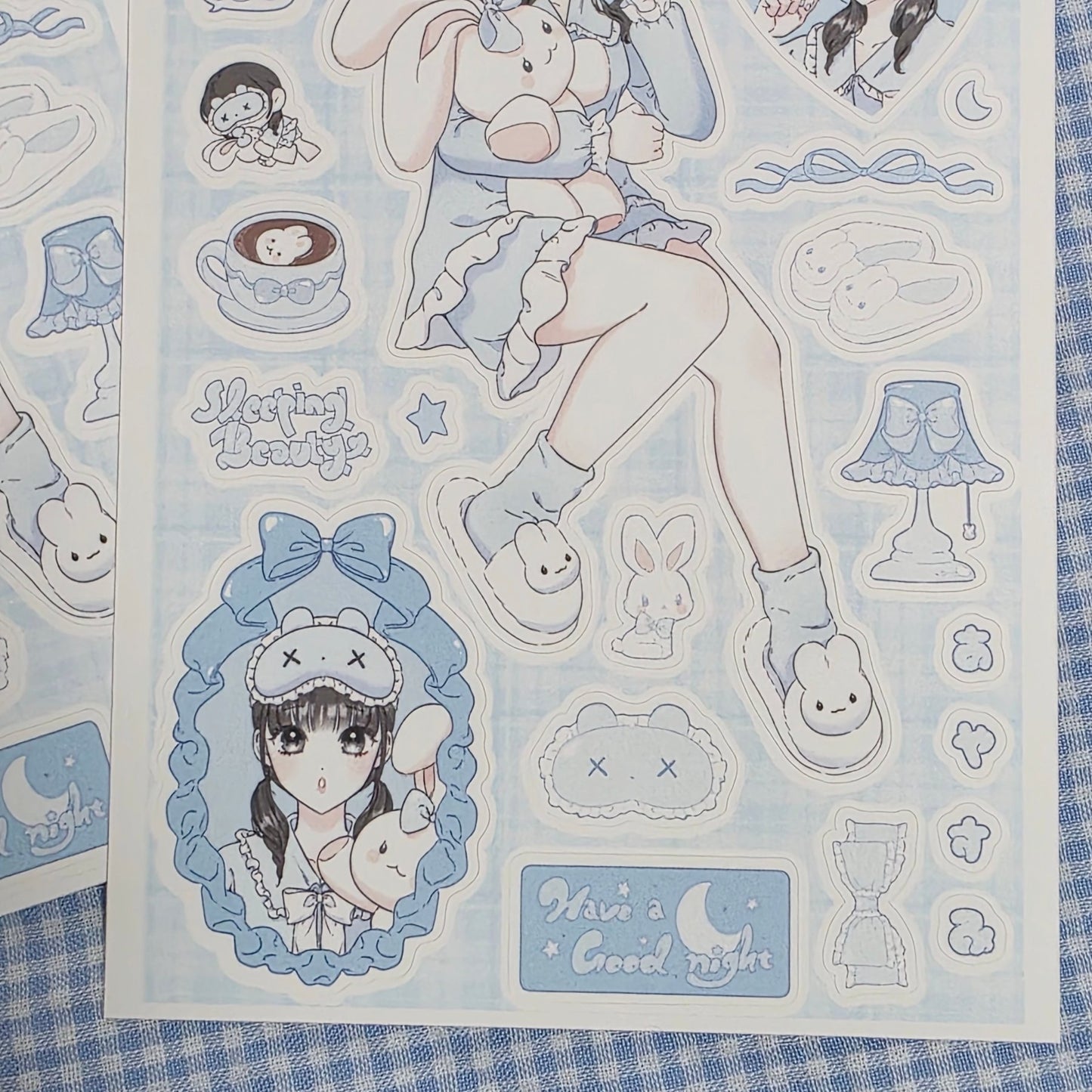 [HM09] NEW Henimani 'Sweet Dream' Sticker Sheet - Henimani__korean_sticker_stationery