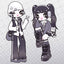 [HM12] NEW Henimani 'After school TWINNY' Sticker Sheet - Henimani__korean_sticker_stationery
