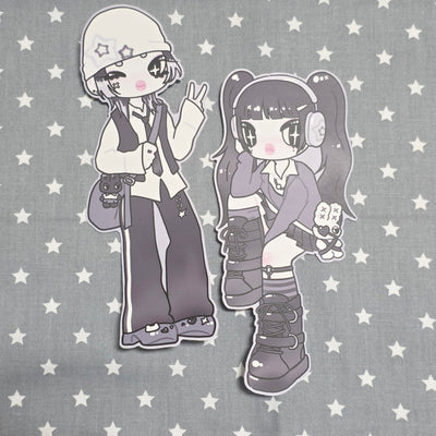 [HM12] NEW Henimani 'After school TWINNY' Sticker Sheet - Henimani__korean_sticker_stationery