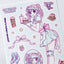 [HM18] NEW Henimani 'Special Menu' Sticker Sheet - Henimani__korean_sticker_stationery