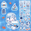 [HM23] NEW Henimani 'OOTD 24/25/26/27' Sticker Sheet (options) - Henimani_HM23S3 - 26_korean_sticker_stationery