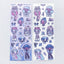 [HM23] NEW Henimani 'OOTD 24/25/26/27' Sticker Sheet (options) - Henimani_HM23S4 - 27_korean_sticker_stationery