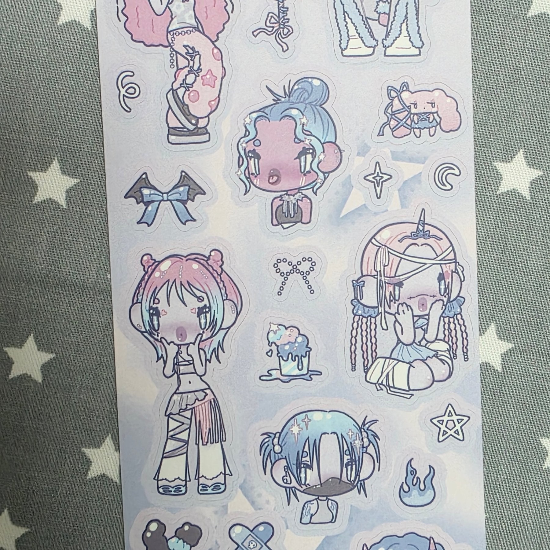 [HM23] NEW Henimani 'OOTD 24/25/26/27' Sticker Sheet (options) - Henimani_HM23S3 - 26_korean_sticker_stationery