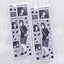 [HM24] NEW Henimani 'The Color Black' Sticker Sheet - Henimani__korean_sticker_stationery