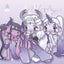 [HM25] NEW Henimani 'Mystic Twinny' Removable Sticker Flake Set - Henimani__korean_sticker_stationery