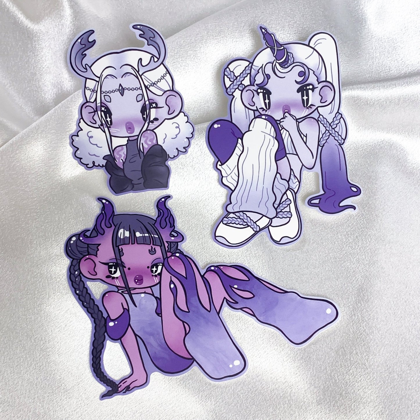 [HM25] NEW Henimani 'Mystic Twinny' Removable Sticker Flake Set - Henimani__korean_sticker_stationery