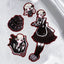 [HM26] NEW Henimani 'Ghost Panda/Skull Cake' Removable Sticker Set (options) - Henimani_HM26S2 - Skull Cake_korean_sticker_stationery