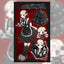 [HM26] NEW Henimani 'Ghost Panda/Skull Cake' Removable Sticker Set (options) - Henimani_HM26S2 - Skull Cake_korean_sticker_stationery