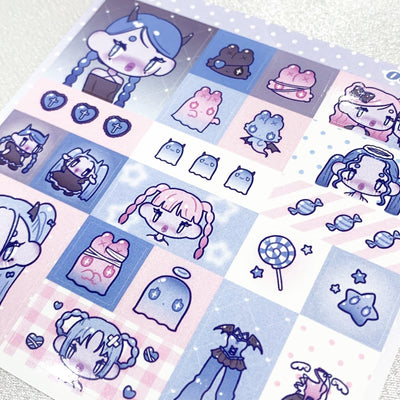 [HM27] NEW Henimani 'OOTD 28/29/30' Sticker Sheet - Henimani_HM27S1 - 28_korean_sticker_stationery