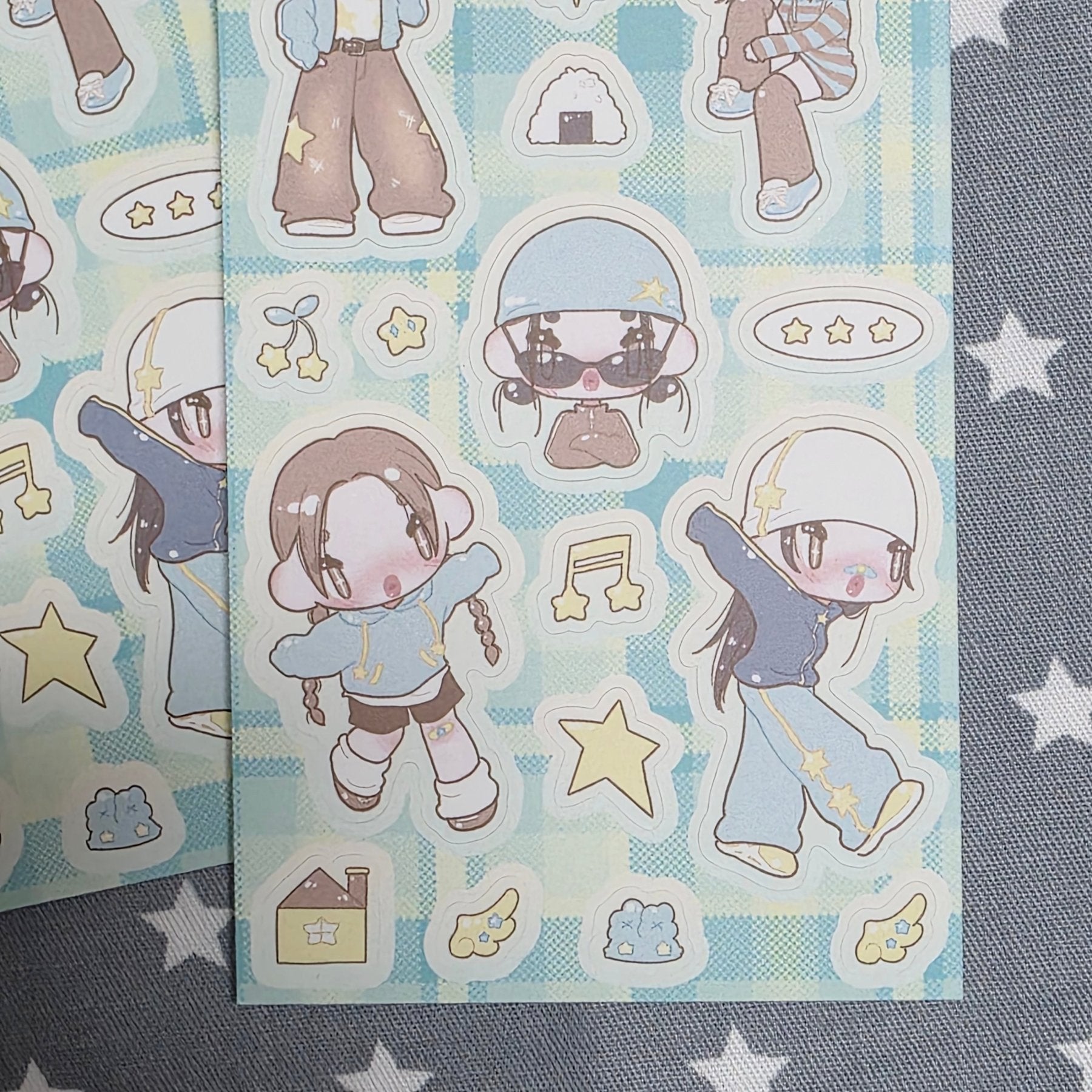 [HM27] NEW Henimani 'OOTD 28/29/30' Sticker Sheet - Henimani_HM27S3 - 30_korean_sticker_stationery