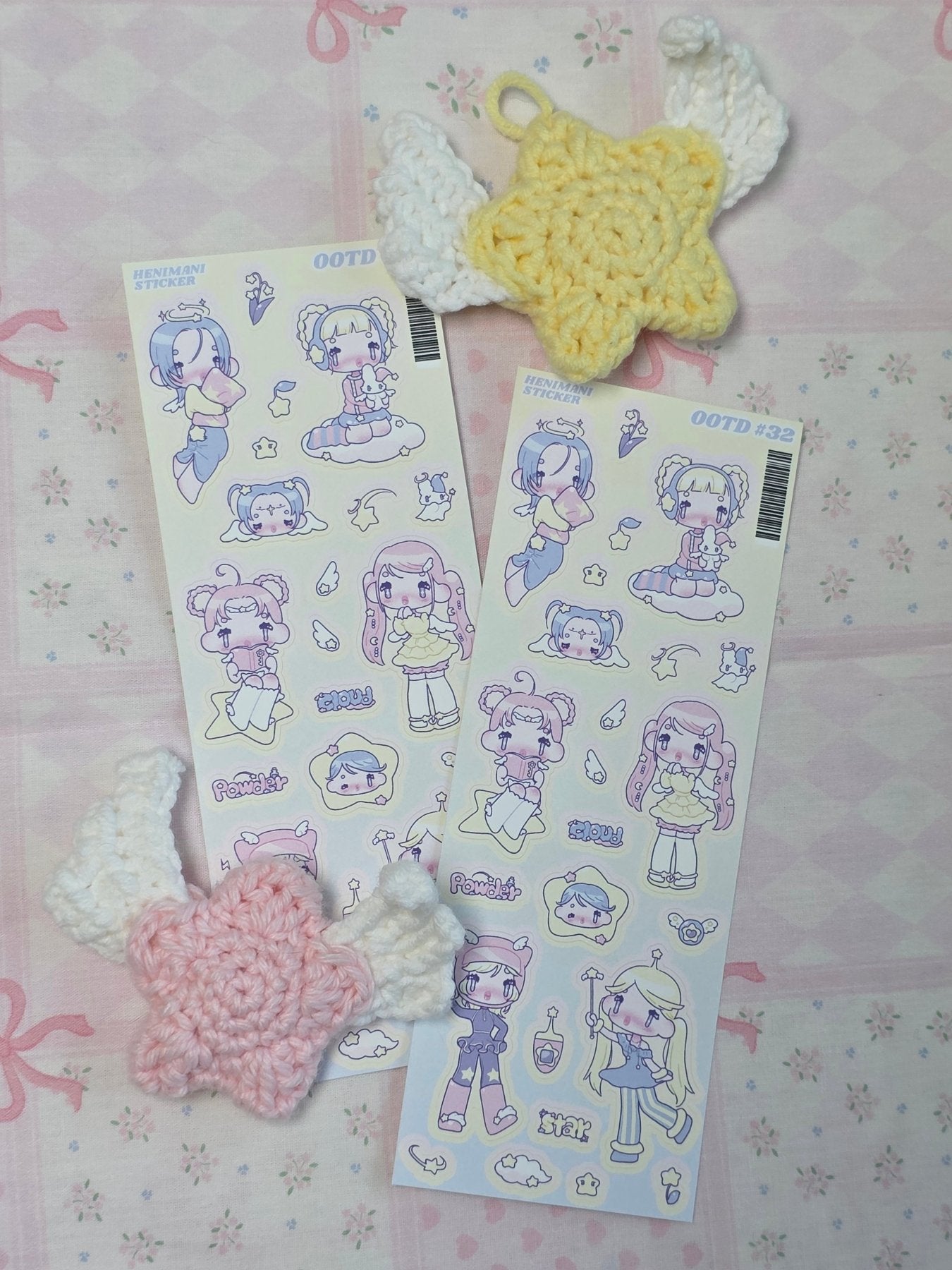 [HM29] NEW Henimani 'OOTD 31/32' Sticker Sheet (options) - Henimani_HM29S2 - 32_korean_sticker_stationery