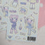[HM29] NEW Henimani 'OOTD 31/32' Sticker Sheet (options) - Henimani_HM29S2 - 32_korean_sticker_stationery