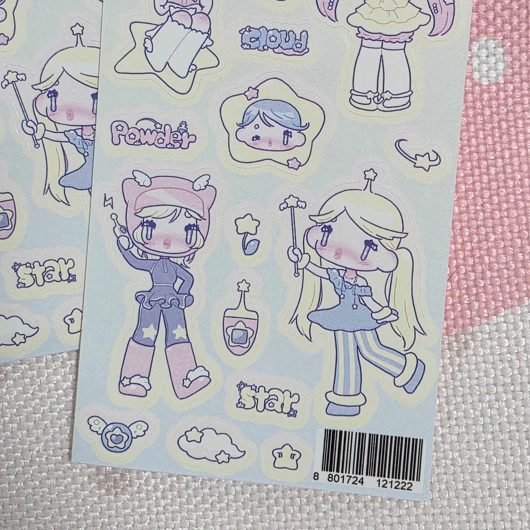 [HM29] NEW Henimani 'OOTD 31/32' Sticker Sheet (options) - Henimani_HM29S2 - 32_korean_sticker_stationery