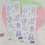 [HM29] NEW Henimani 'OOTD 31/32' Sticker Sheet (options) - Henimani_HM29S1 - 31_korean_sticker_stationery