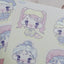 [HM30] NEW Henimani 'Baby OOTD 1/2/3' Sticker Sheet (options) - Henimani_HM30S1 - 1_korean_sticker_stationery