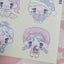 [HM30] NEW Henimani 'Baby OOTD 1/2/3' Sticker Sheet (options) - Henimani_HM30S1 - 1_korean_sticker_stationery