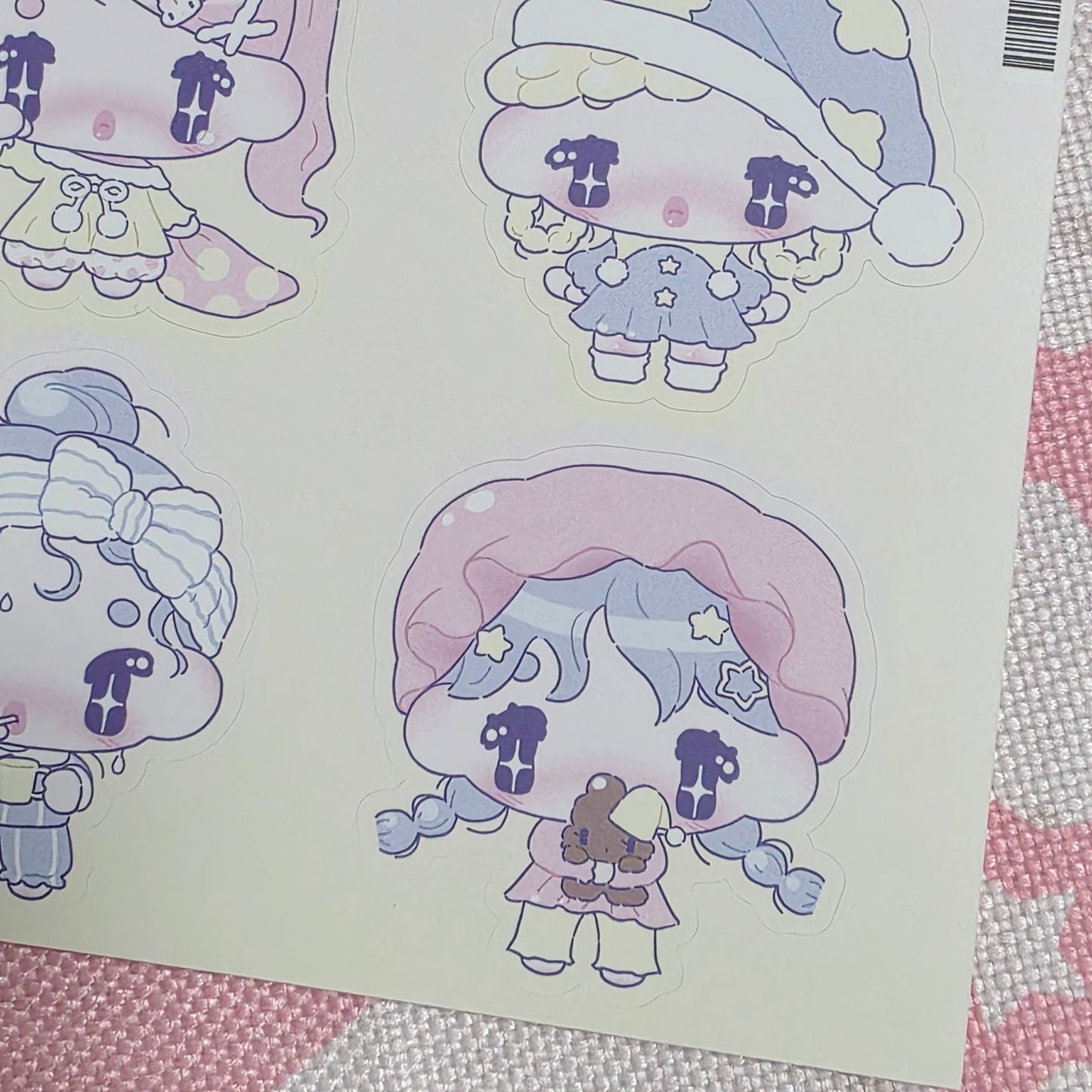 [HM30] NEW Henimani 'Baby OOTD 1/2/3' Sticker Sheet (options) - Henimani_HM30S1 - 1_korean_sticker_stationery