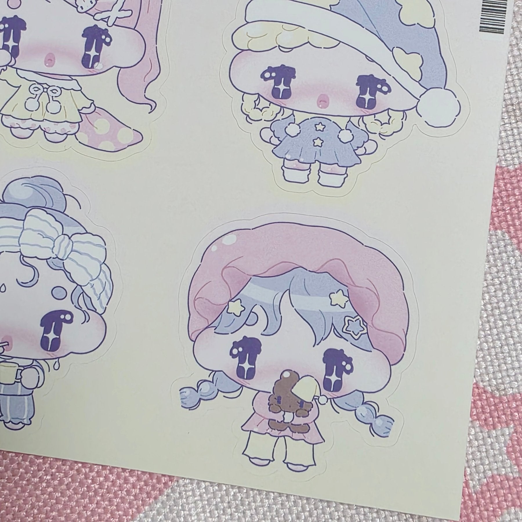 [HM30] NEW Henimani 'Baby OOTD 1/2/3' Sticker Sheet (options) - Henimani_HM30S1 - 1_korean_sticker_stationery