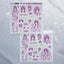 [HM31] NEW Henimani 'Moon & Stars at Dawn/Beware of Cold' Sticker Sheet (options) - Henimani_HM31S1 - Moon & Stars at Dawn_korean_sticker_stationery