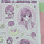 [HM31] NEW Henimani 'Moon & Stars at Dawn/Beware of Cold' Sticker Sheet (options) - Henimani_HM31S1 - Moon & Stars at Dawn_korean_sticker_stationery