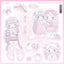 [HM32] NEW Henimani 'Secret Friend TWINNY' Sticker Sheet - Henimani__korean_sticker_stationery