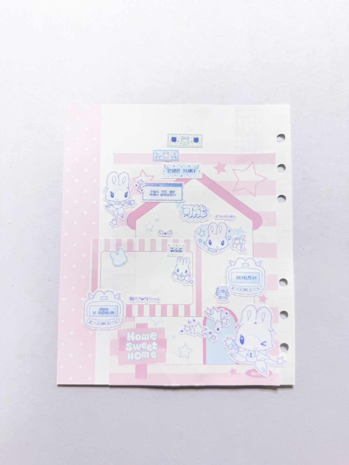 [HM34] NEW Henimani 'You Can Do It!' Sticker Sheet - Henimani__korean_sticker_stationery