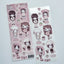 [HM35] NEW Henimani 'OOTD 36/37/38' Sticker Sheet (options) - Henimani_HM35S2 - 37_korean_sticker_stationery