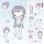 [HM35] NEW Henimani 'OOTD 36/37/38' Sticker Sheet (options) - Henimani_HM35S1 - 36_korean_sticker_stationery