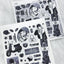 [HM38] NEW Henimani 'CAMOUFLAGE' Sticker Sheet - Henimani__korean_sticker_stationery