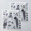 [HM41] NEW Henimani 'Company Life/A Day Out' Sticker Sheet (options) - Henimani_HM41S1 - Company Life_korean_sticker_stationery
