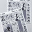 [HM41] NEW Henimani 'Company Life/A Day Out' Sticker Sheet (options) - Henimani_HM41S2 - A Day Out_korean_sticker_stationery