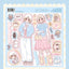 [HM44] NEW Henimani 'Cold Wave Alert' Sticker Sheet - Henimani__korean_sticker_stationery
